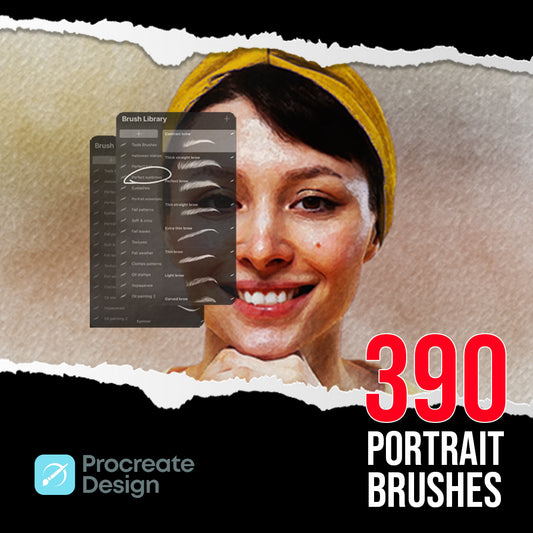 390 Portrait BrushSet Bundle